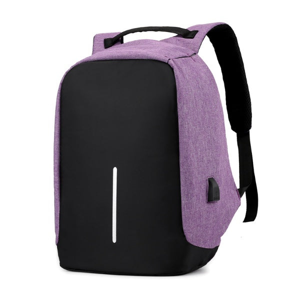 multi functional water resistant usb charging computer notebook backpack bag