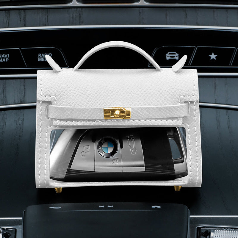 internet celebrity transparent handbag cross body bag storage bag