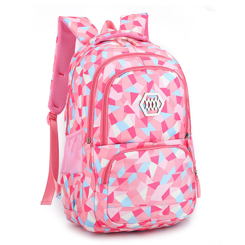 han edition college wind girls double shoulder schoolbag schoolchildren 3 4 6 grade child nurse ridges 8 12 years old