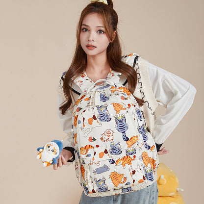 Personalized Printed Backpack Bags Female Sweet Cute
