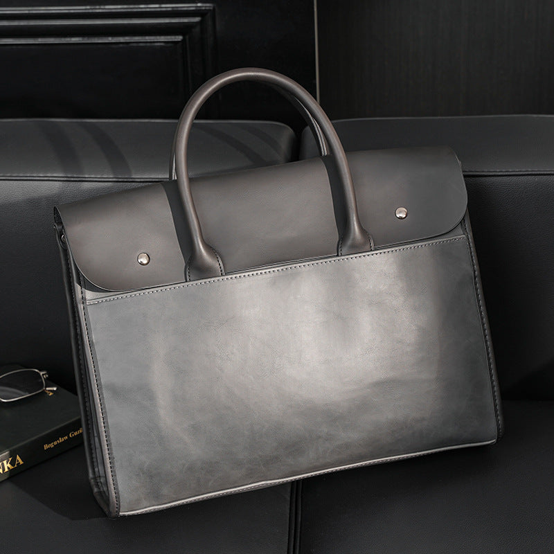 one shoulder new large capacity korean style portable briefcase shoulder bag