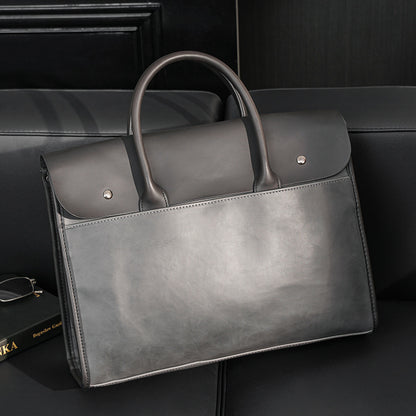 one shoulder new large capacity korean style portable briefcase shoulder bag