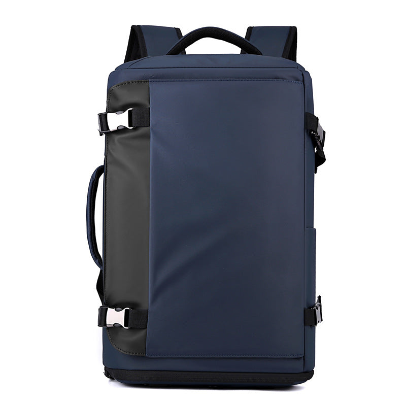 The Box-style Outdoor Backpack Features A Wide Opening