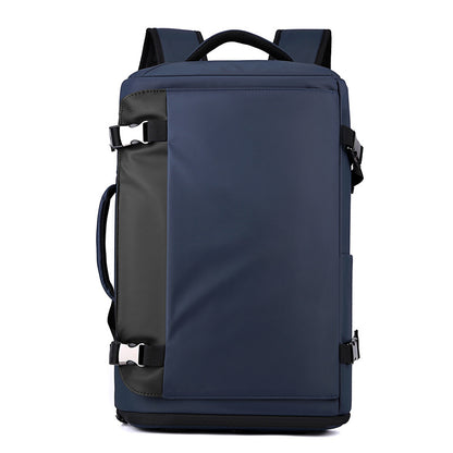 The Box-style Outdoor Backpack Features A Wide Opening