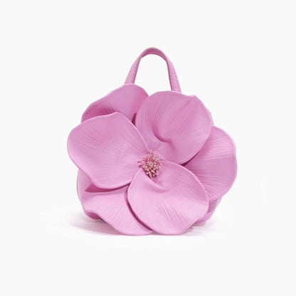 french style petal flower tote bag one shoulder crossbody