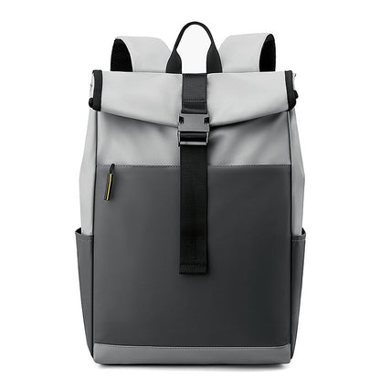 casual fashion backpack for men women new laptop backpack oxford cloth waterproof short distance travel backpack men black