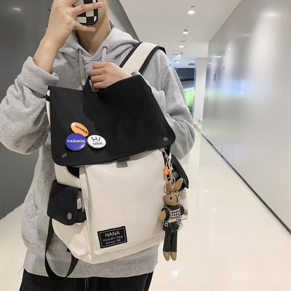 Casual Backpack Men's And Women's Large Capacity Travel