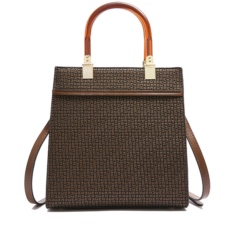 womens fashion stone pattern handbag