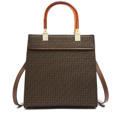 womens fashion stone pattern handbag