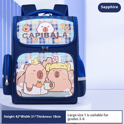 New Capabala Primary School Student Large Capacity Cute Schoolbag For Children