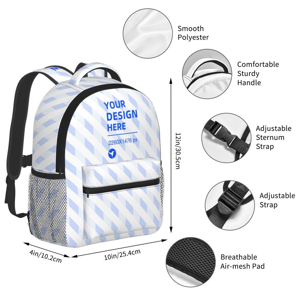 lightweight simple and large capacity childrens schoolbag