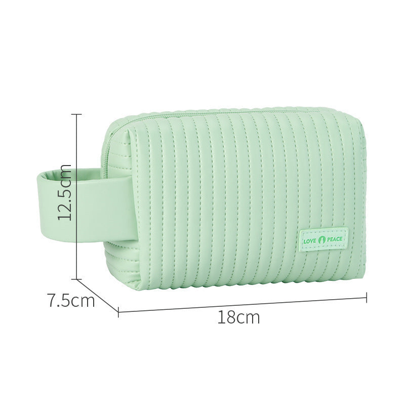 anti fouling portable large capacity makeup storage bag