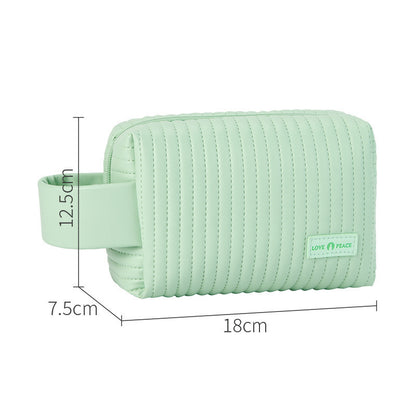 anti fouling portable large capacity makeup storage bag