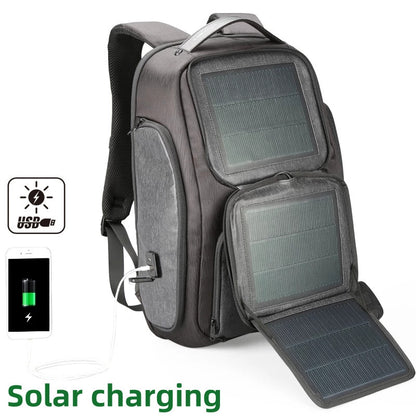 solar charging outdoor business backpack