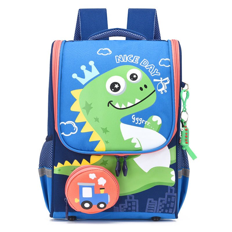 childrens schoolbag cartoon dinosaur space backpac