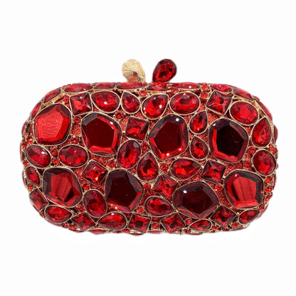 hand held new diamond evening bag