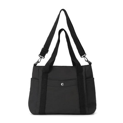 Stylish High-capacity Tote Shopping Bag That Can Be Carried By Hand Or Worn As A Crossbody Bag