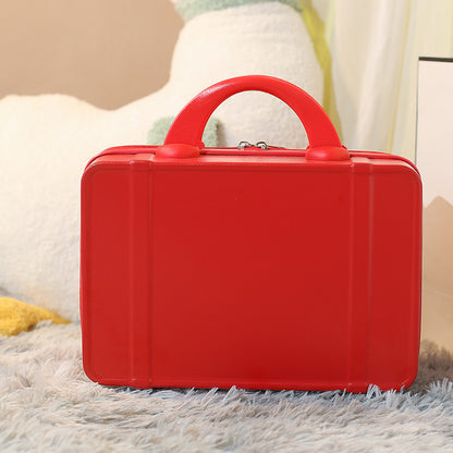 mini suitcase small 14 inch cosmetic bag personality fashion