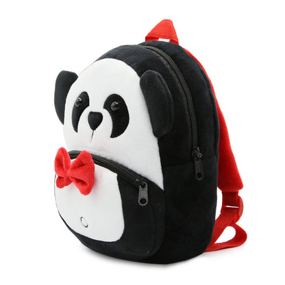 cartoon panda plush backpack