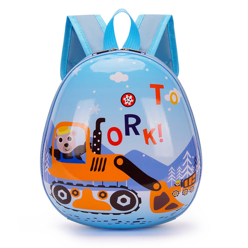 childrens schoolbag kindergarten boys and girls 3 6 years old baby small class cartoon cute princess lightweight egg shell small backpack