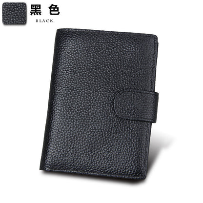 amazon hot sale head layer cowhide men wallet men wallet real leather real leather bag