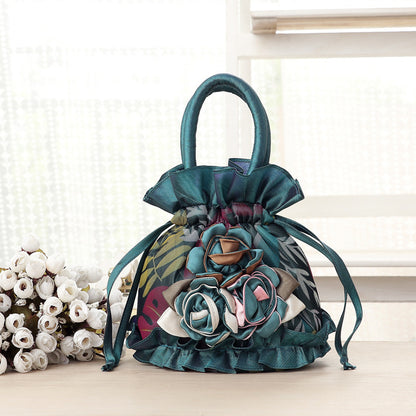 handbag dinner bag cloth bag korean version of solid color womens bag