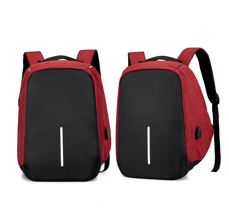 multi functional water resistant usb charging computer notebook backpack bag