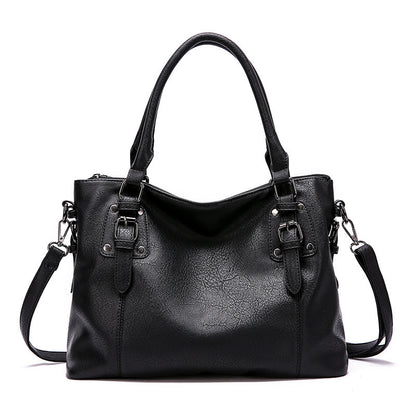 Women's Vintage Minimalist Shoulder Large-Capacity Crossbody Bag