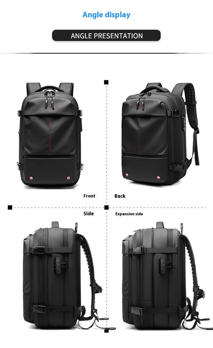 mens large capacity backpack dry wet separation anti theft package business leisure unisex backpack