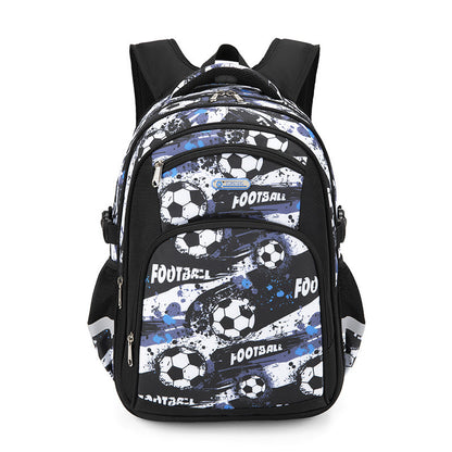 football schoolbag elementary school boy