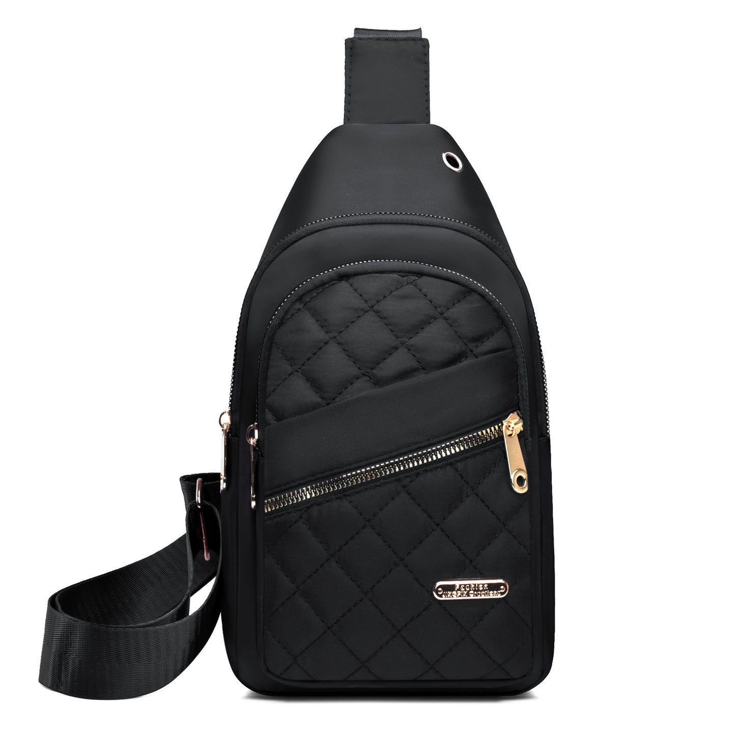 nylon chest bag womens fashion rhombus crossbody bag