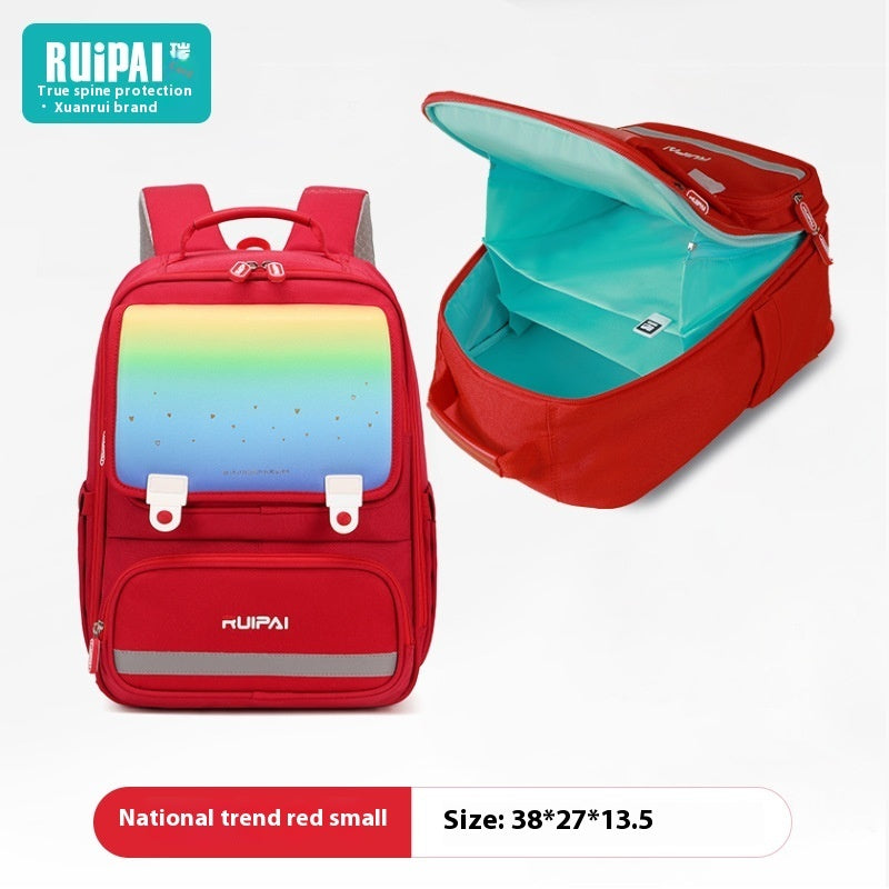 Primary School Student Schoolbag Burden Reduction Spine Protection