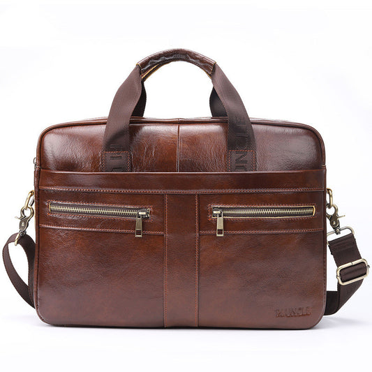 new leather mens briefcase