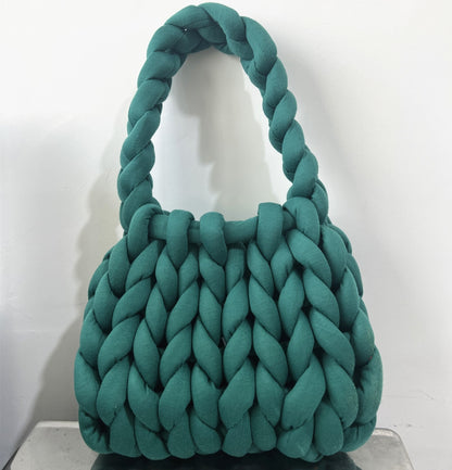 diy hand woven bag women