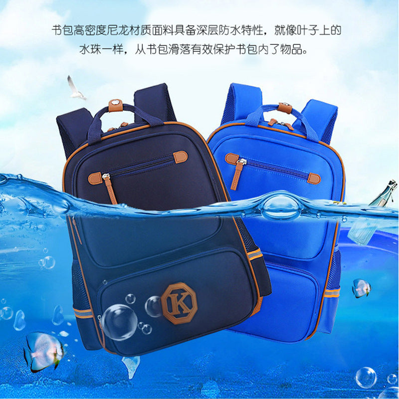 childrens schoolbags schoolchildren boys and girls 1 3 4 6 grade english wind reducing childrens backpacker