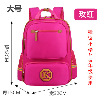 childrens schoolbags schoolchildren boys and girls 1 3 4 6 grade english wind reducing childrens backpacker