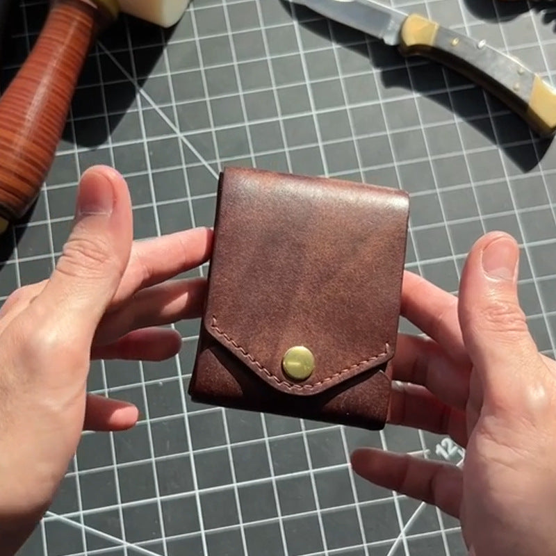 retro wallet mens design creative pen card holder