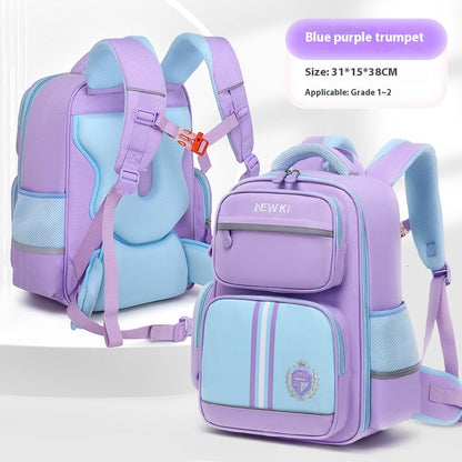 School Student Schoolbag Children's Waterproof Backpack Wear-resistant Men And Women
