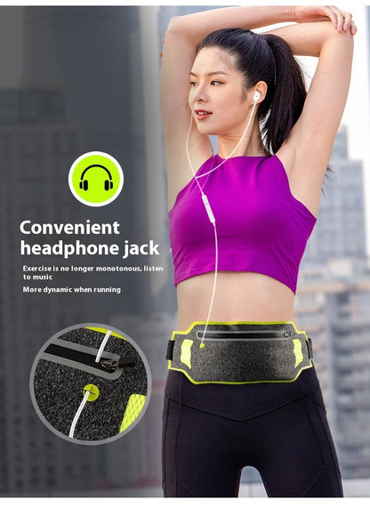 sports waist bag for men and women running device