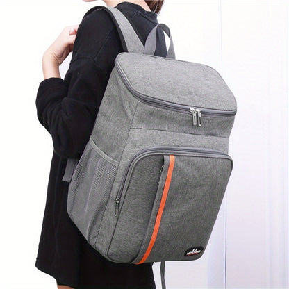 multifunctional shoulder sports bag insulated bag outdoor picnic insulated backpack leak proof shoulder ice bag