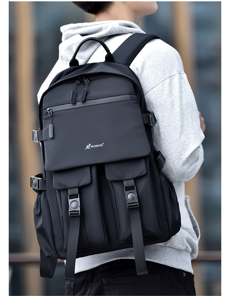 backpack mens casual waterproof travel computer bag large capacity student schoolbag women