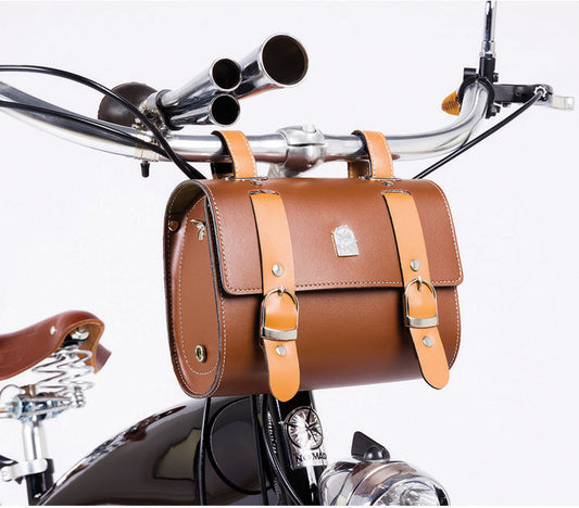 simple bicycle men and women riding on foot shoulder bag diagonal cross