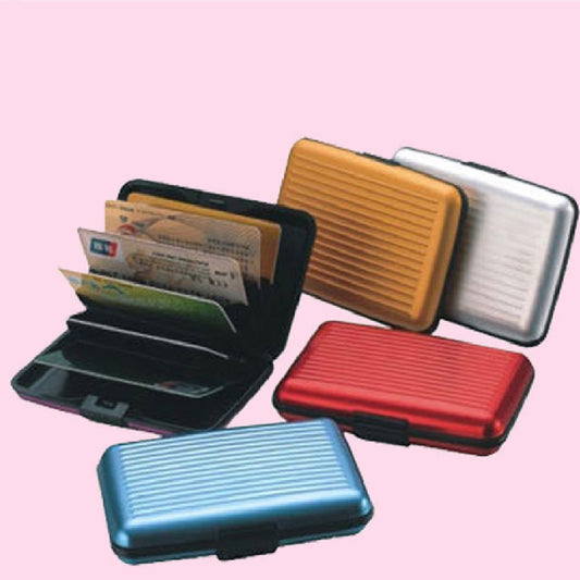 aluminum alloy credit card bag business card holder card