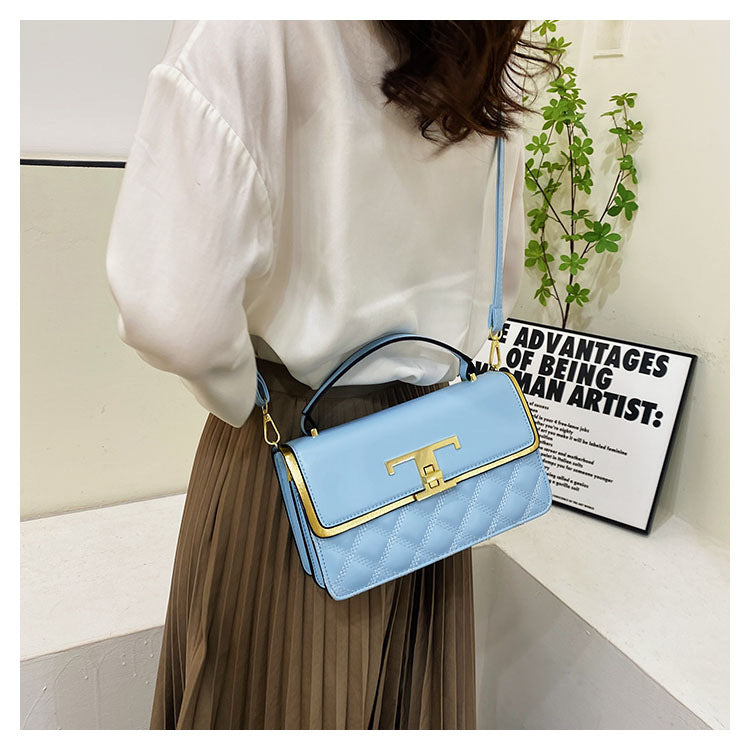 andheld letter single shoulder bag broadband crossbody