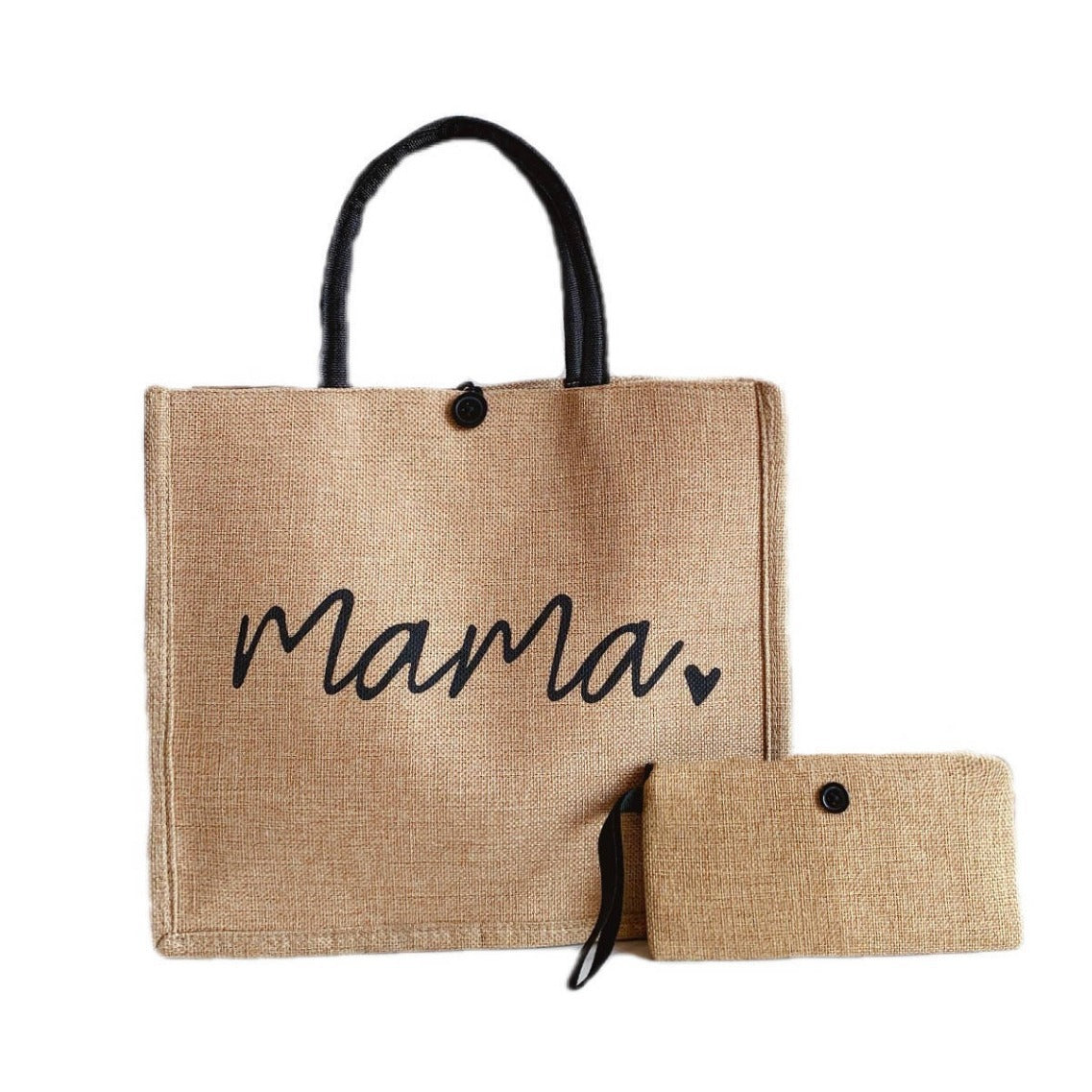 portable large capacity lunch bag female artistic letters