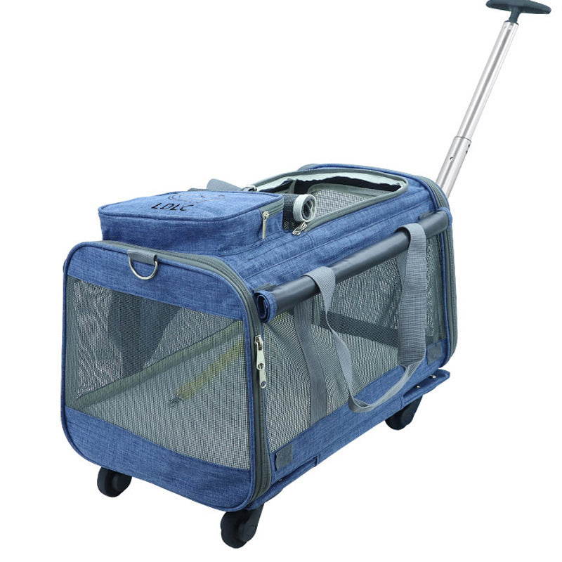 large-high-end-foldable-draw-bar-pet-bag-multi-function-tugboat-trolley-bag-waterproof