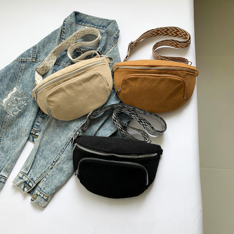 cross border hot extra large waist bag chest bag large capacity
