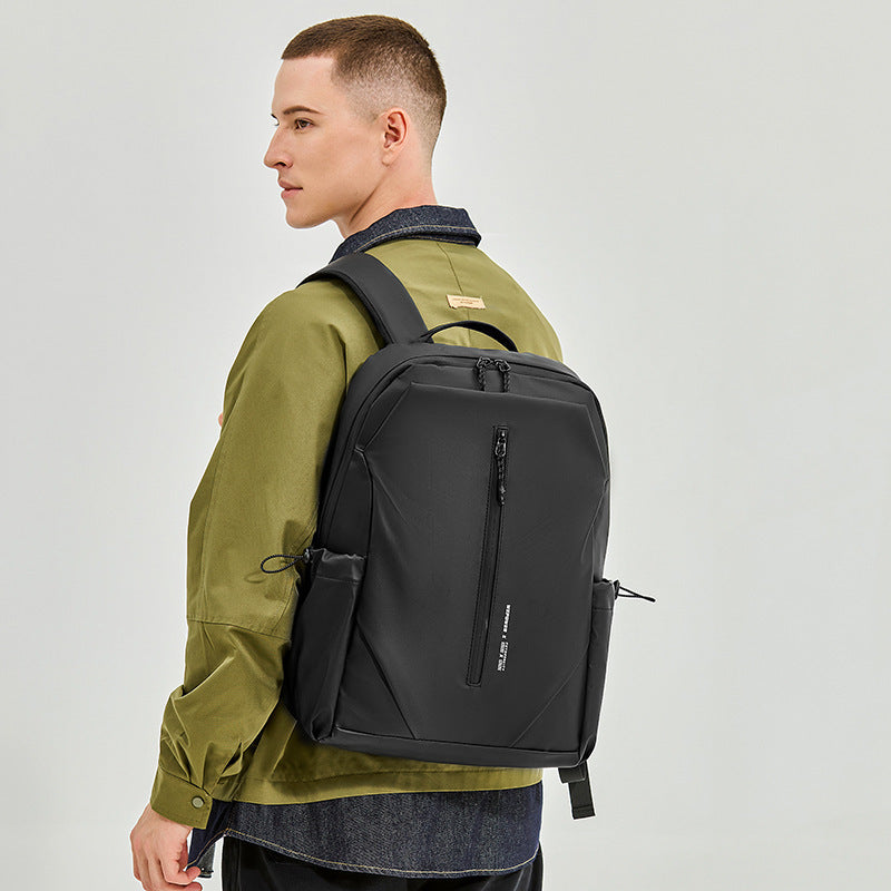 mens backpack all match fashion commuting 16 inch