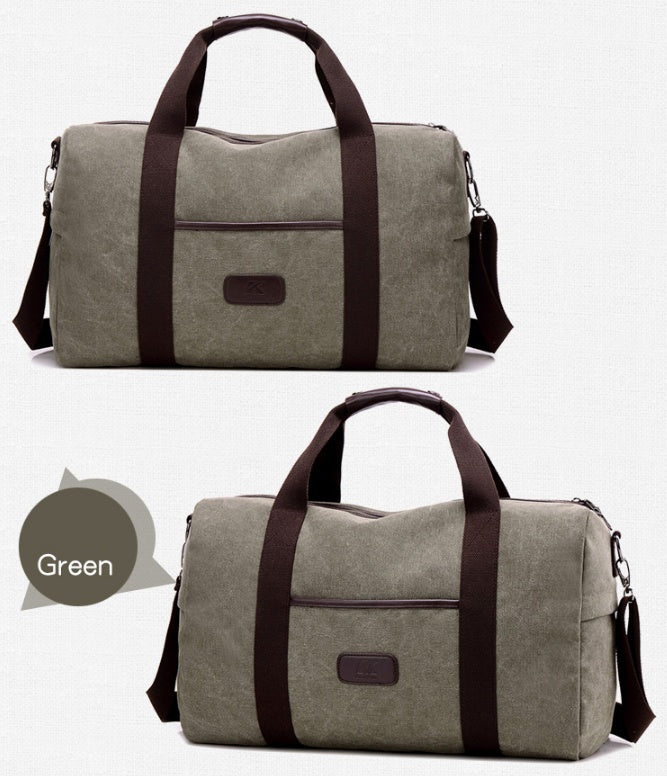 vintage men canvas handbag high quality travel bags large capacity women luggage travel duffle bags