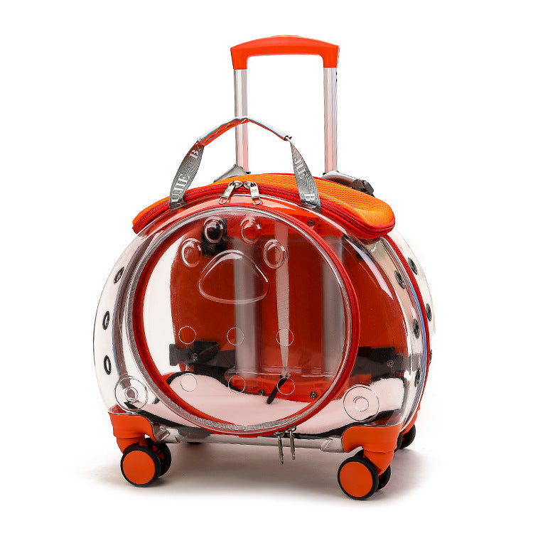 small-pet-trolley-bag-portable-dog-diaper-bag-transparent-shoulders-cat-bag-space-capsule